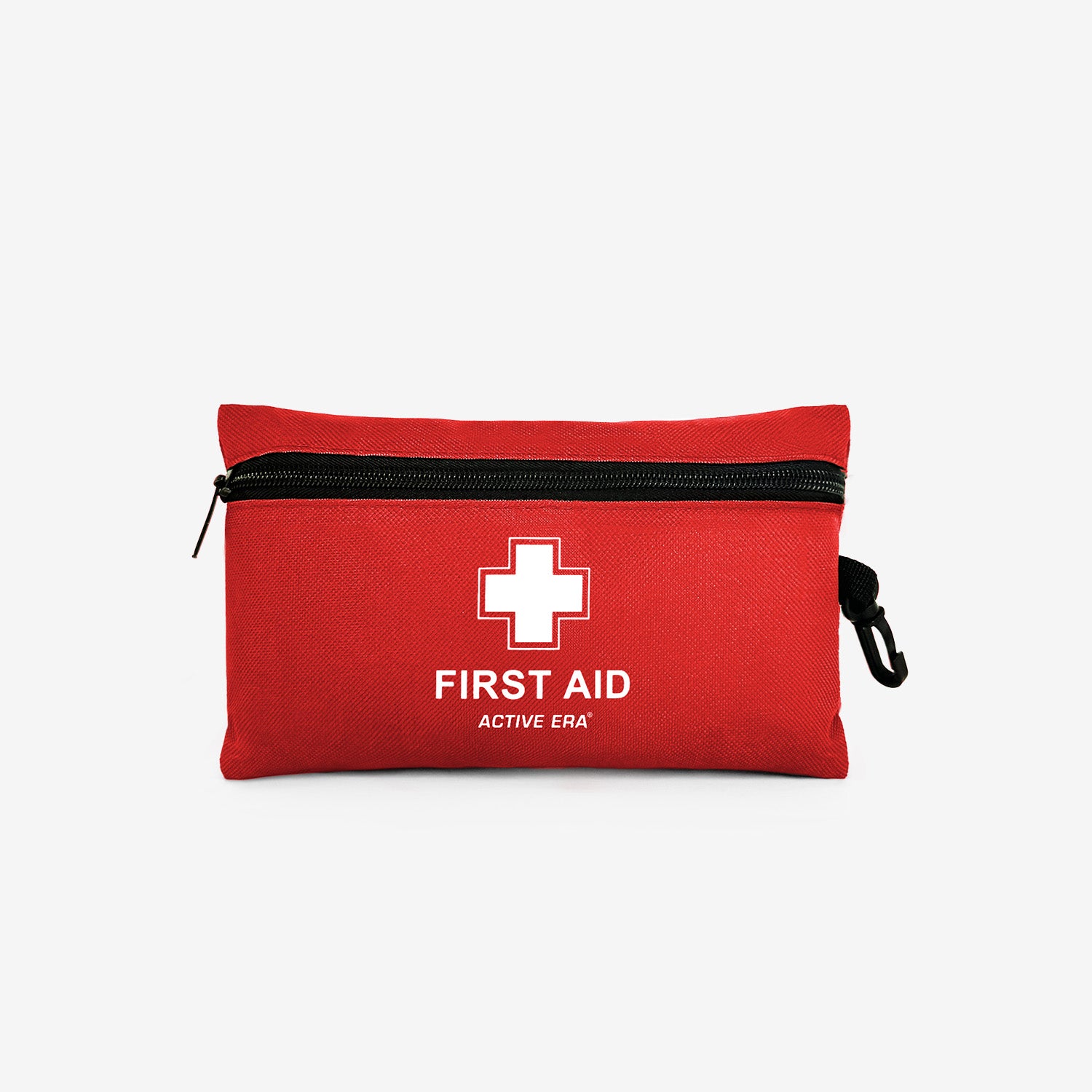 120 Piece First Aid Kit Bag – Red
