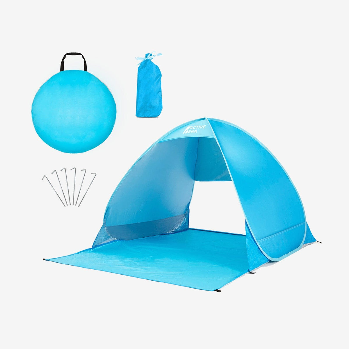 Tente de plage Pop Up Déployable - Protection Solaire UV UPF 50+