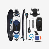 2-in-1 opblaasbare stand-up paddleboard en kajakconversie