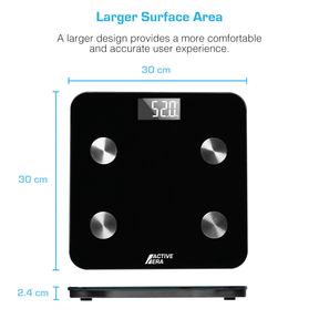 Smart Bathroom Scales - V1 Black