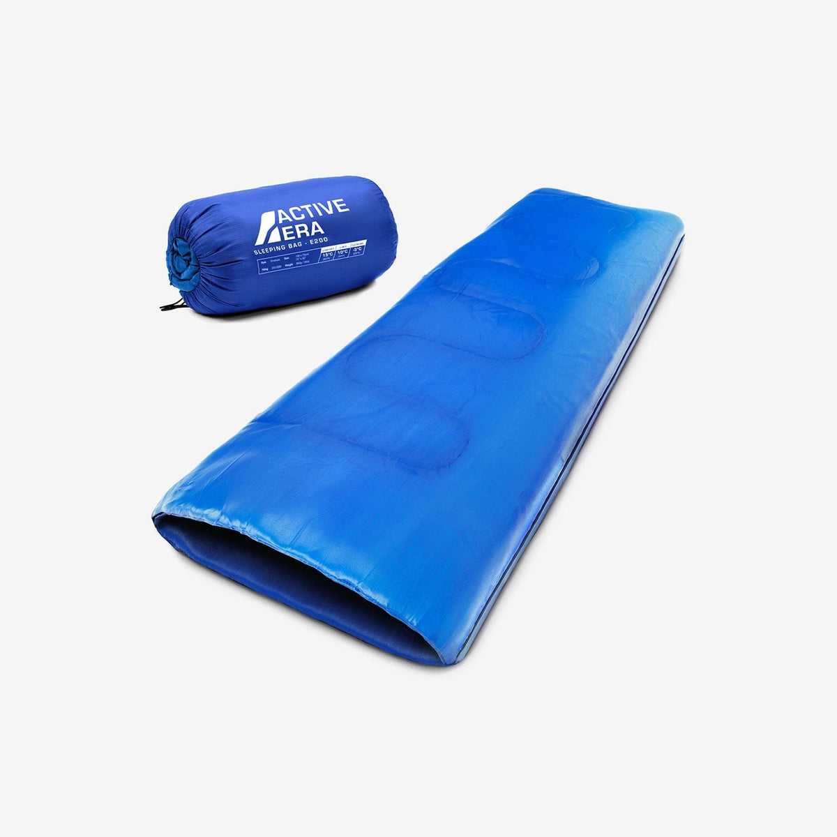 Premium Warm Lightweight Envelope Sleeping Bag (200 GSM) - 2 Seasons