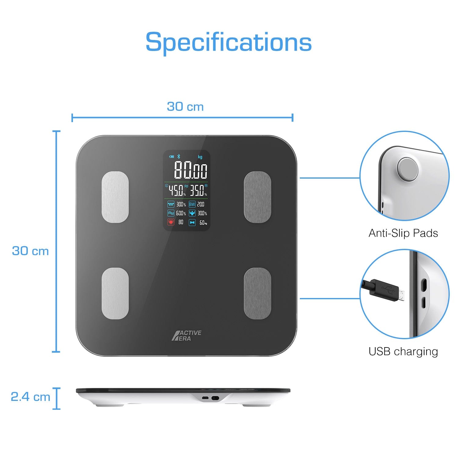 Bilancia smart Pesapersone Mi Smart Scale 2 - Elettrodomestici In vendita a  Roma